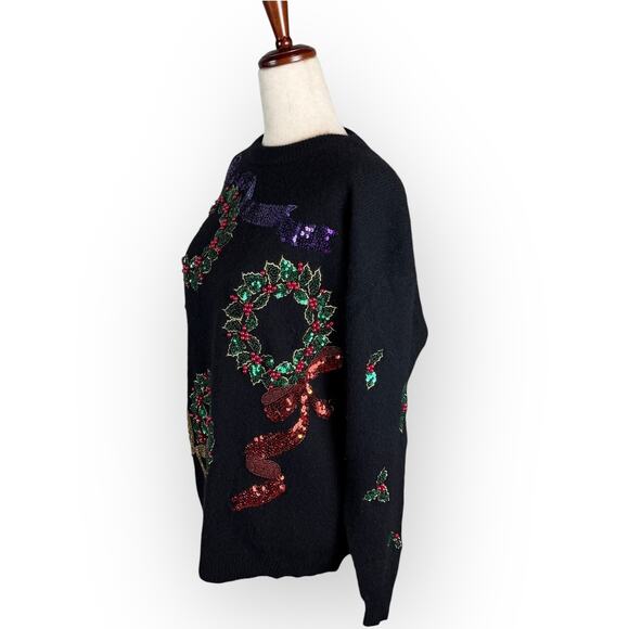 Vintage Marisa Christina Christmas Sweater Large - Picture 4 of 9